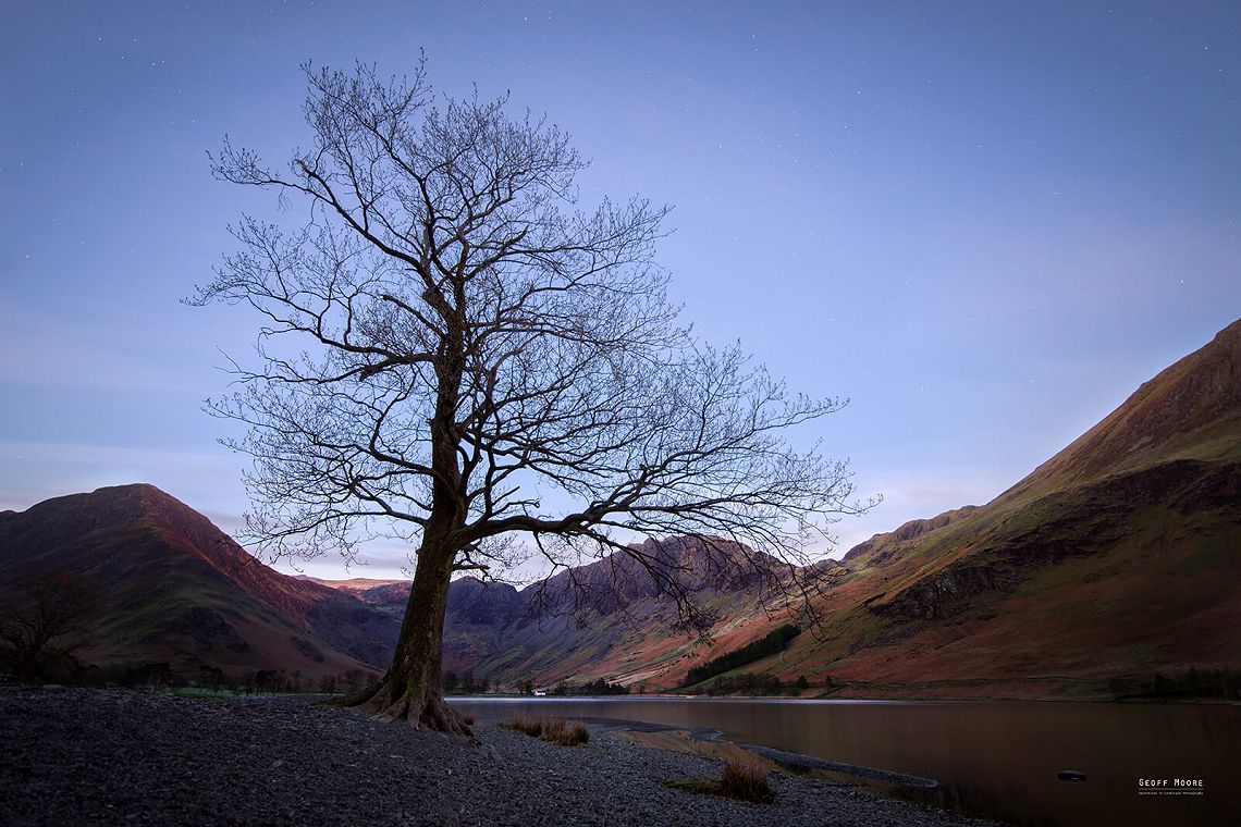 Twilight at Lake Buttermer