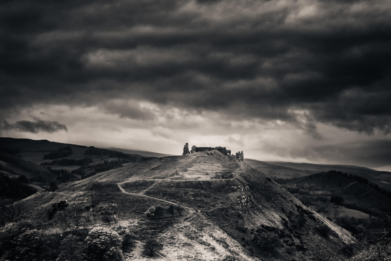 The Path to Valhalla - Castell Dinas Bran