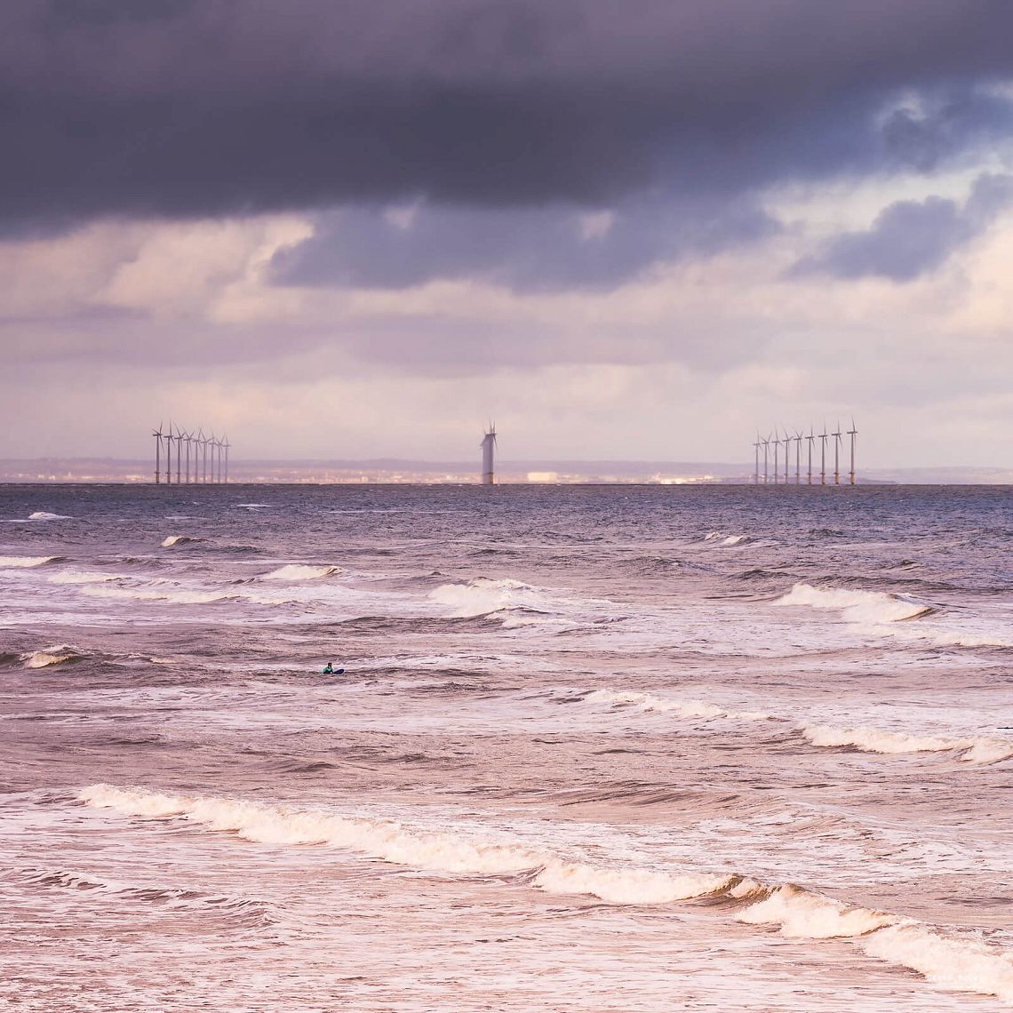 The Lone Surfer