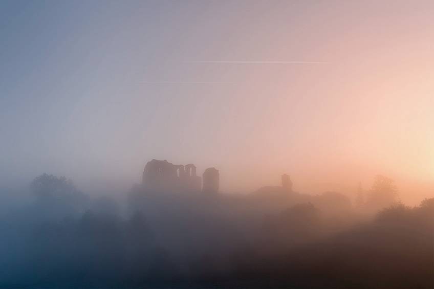 Clun Castle, Shropshire.