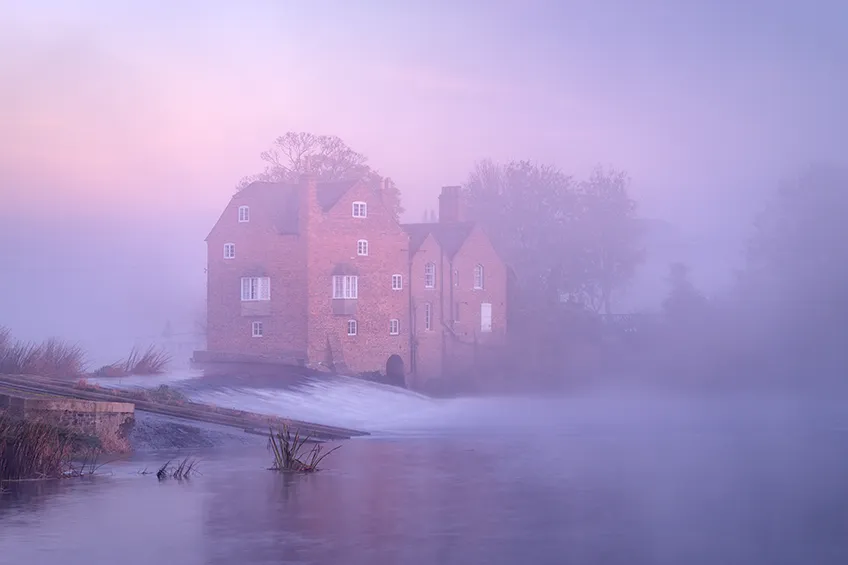 Cropthorne Mill, Pershore &ndash; fine art print from the Pershore Plum Festival 2026 exhibition